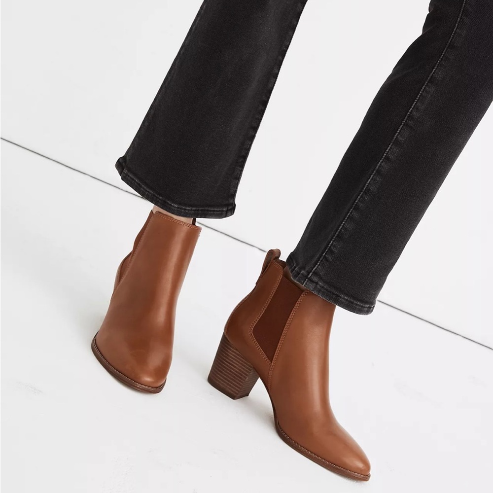 Madewell The Regan Boot Brown Leather Boots